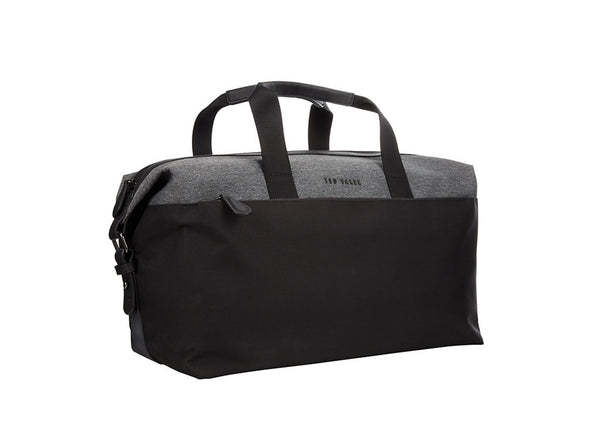 Ted Baker Wood Nylon Holdall, Charcoal